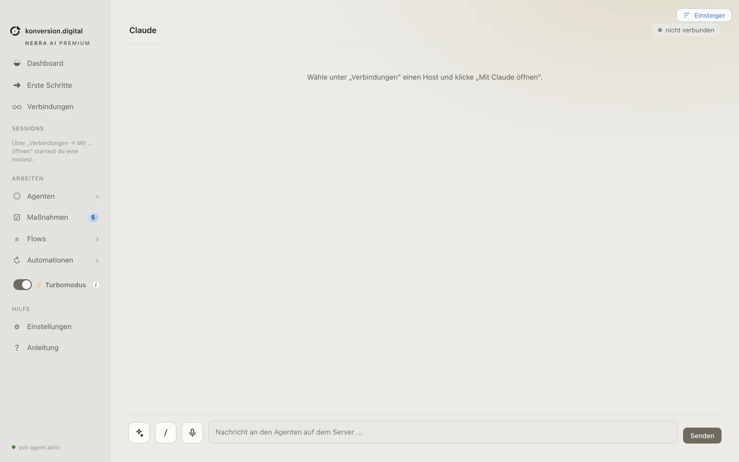Nebra AI, Aufgabe stellen
